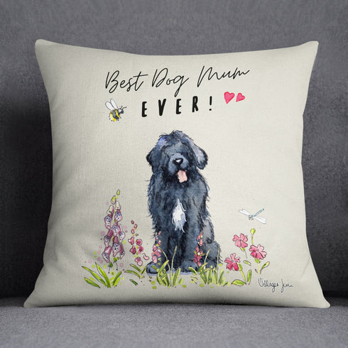 Best Dog Mum Newfoundland Cushion